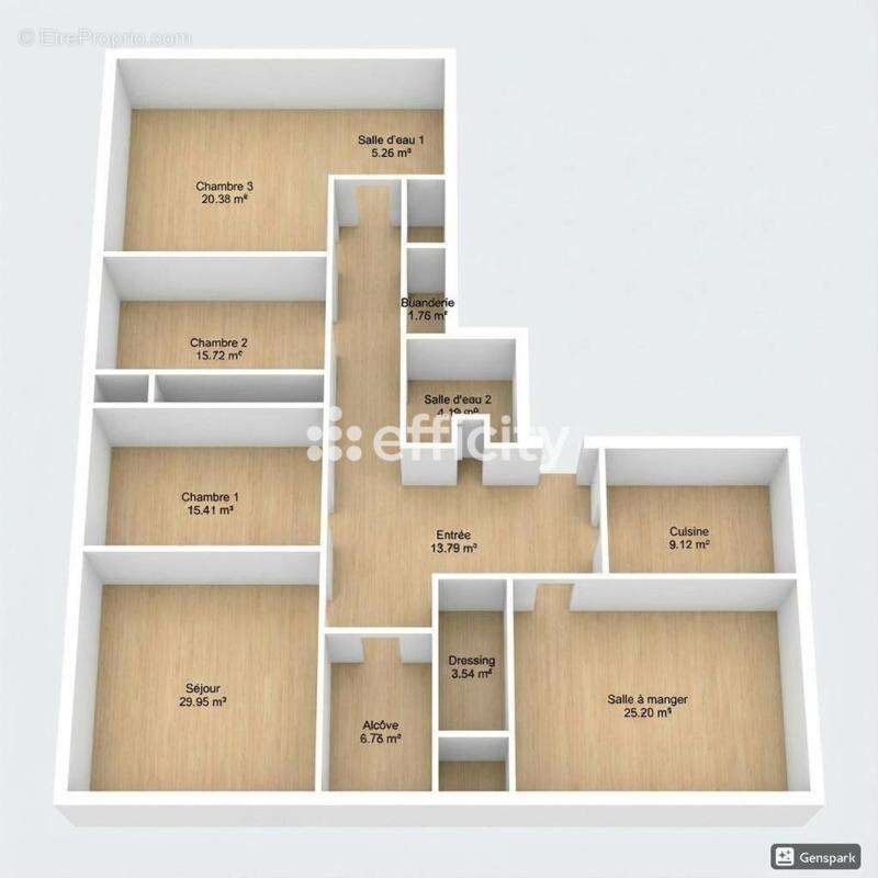 Appartement à LYON-6E