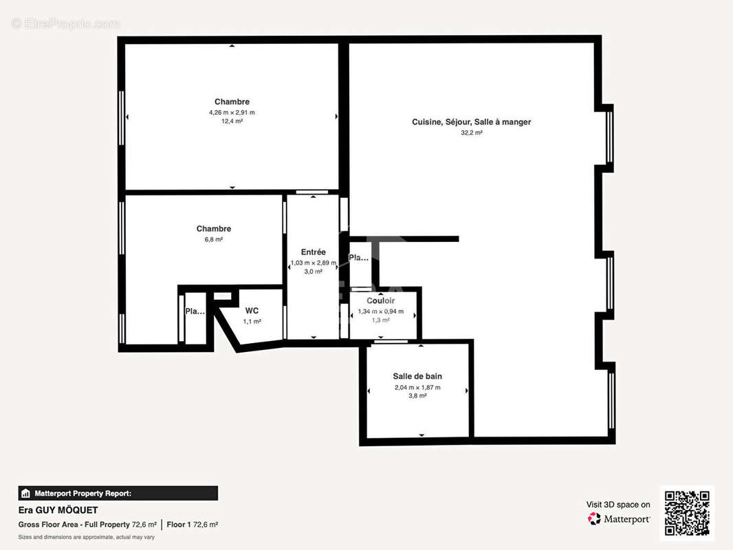 Appartement à PARIS-17E