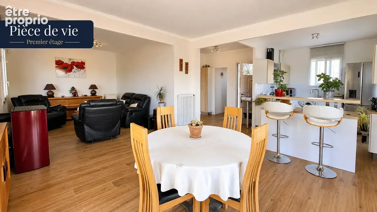 Maison individuelle 135 m2 avec vue panoramique, T2 indépendant, jardin et aperçu mer - photo 6