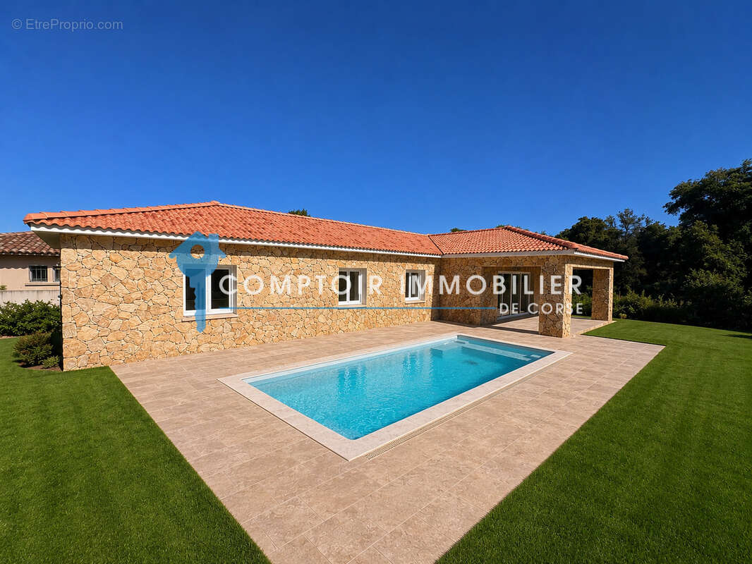 Villa en pierre T4 avec piscine au coeur du Maquis - photo 5