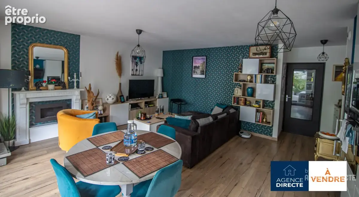 Appartement 64 m² -terrasse 30 m²- garage fermé-secteur Bellangerais - photo 3