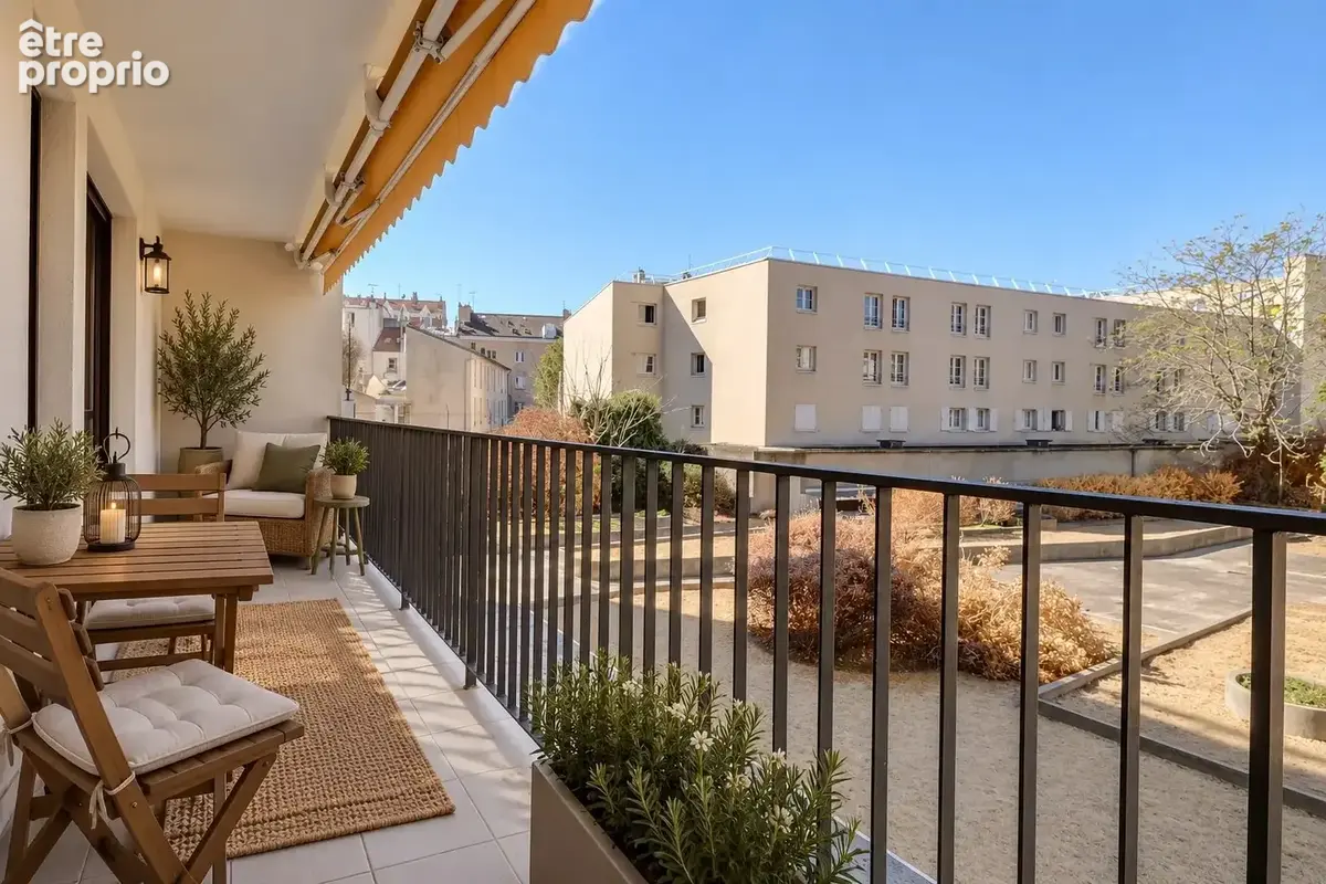 Saint-denis – résidence du théâtre – 3 pièces 67 m² – balcon 10 m² – 2 parkings - photo 16