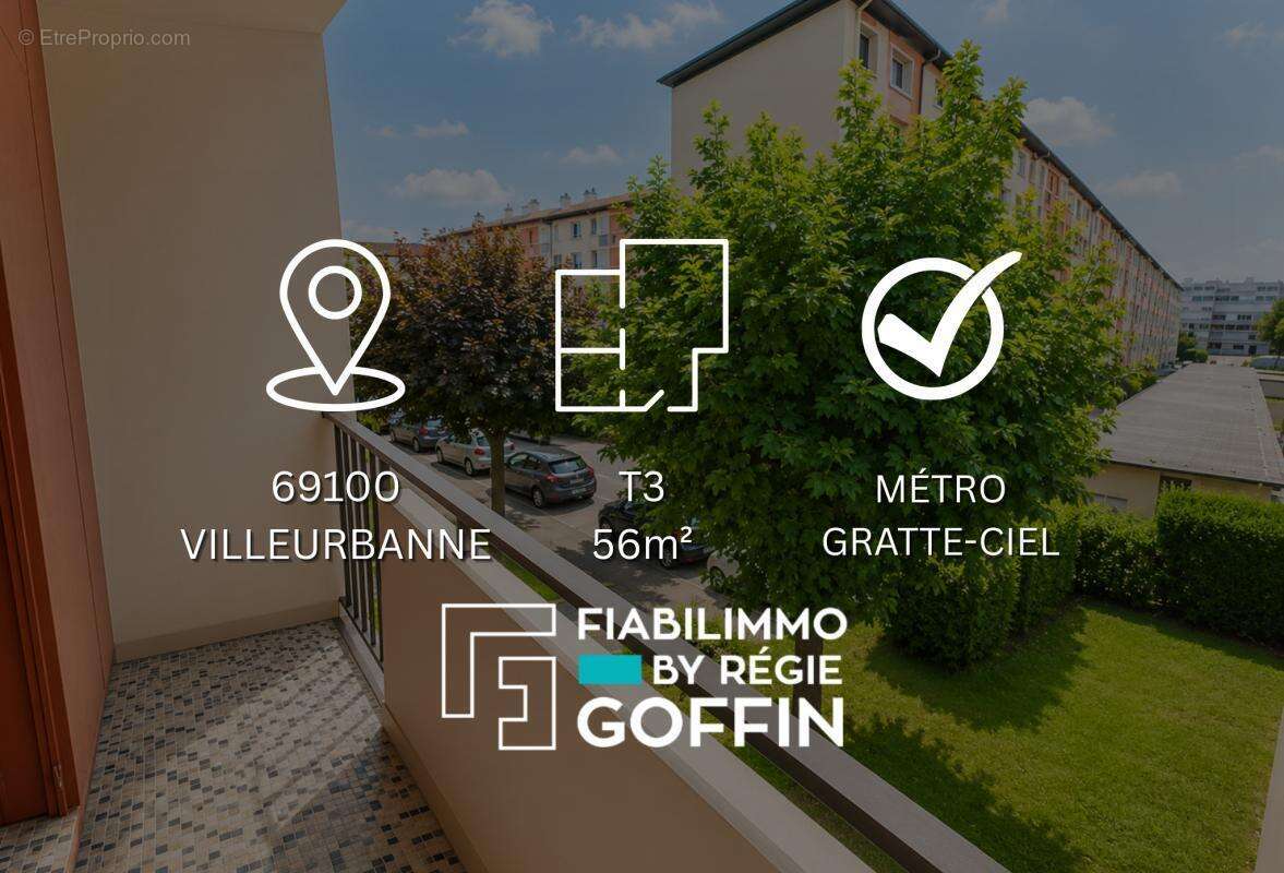 Appartement à VILLEURBANNE
