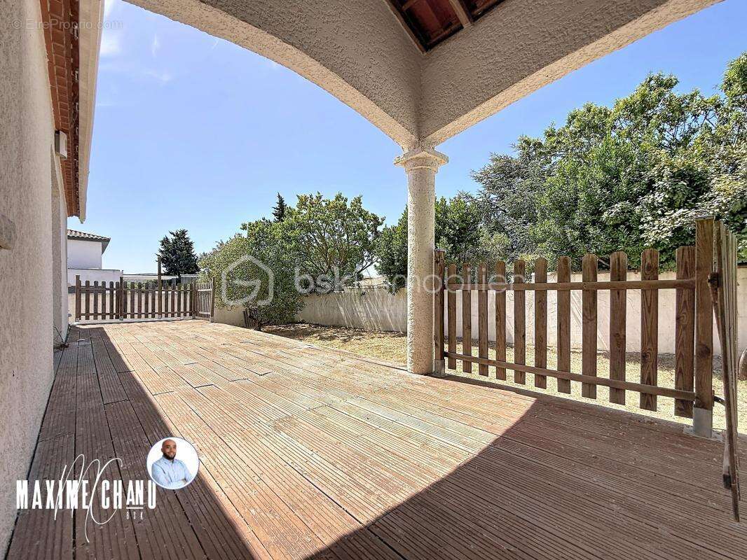 Maison de plain-pied – 93 m² – Jardin de 560 m² piscinable – Cournonsec - photo 4