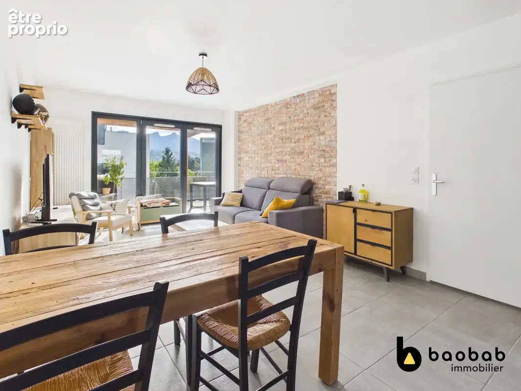 Appartement 3 pièces 63 m² à vendre à Bassens (73000) - photo 2