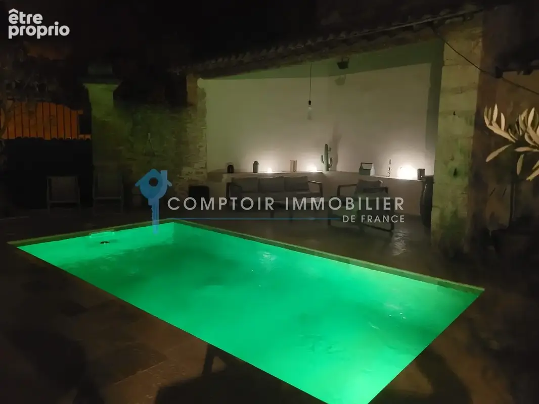 En exclusivité  Pépite et rare A vendre Vergèze, maison vigneronne entièrement rénové 190 m2 environ sur 300 m - photo 3