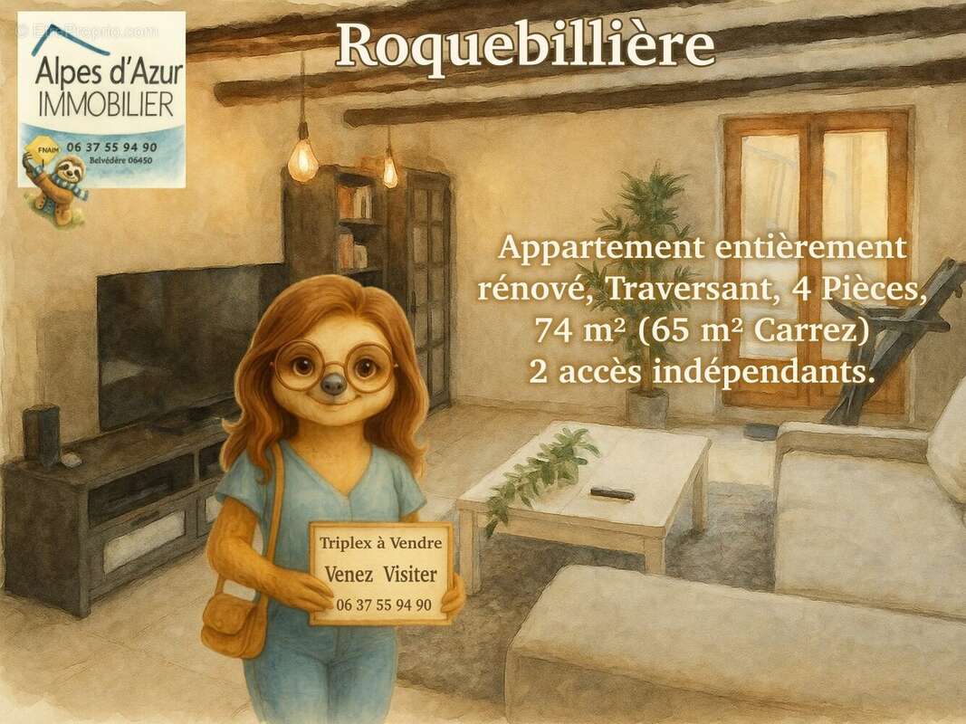 Appartement à ROQUEBILLIERE