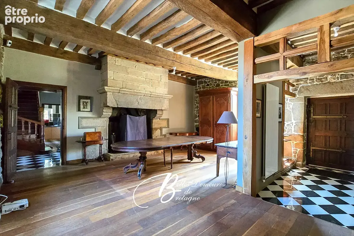 A vendre Manoir du XVIe siècle avec chambres d'hôtes et piscine Saint Brieuc - photo 4