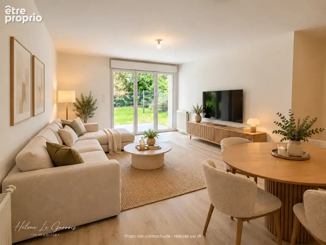 Le teich   appartement t3 rénové avec jardin privatif - photo 3