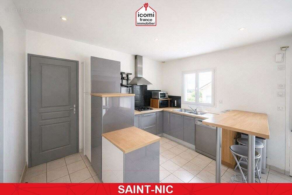 Finistere - saint-nic (29550) - a vendre - maison a 2min du bord de mer - 3 chambres - 2 salles d'eau - locataire en place (le p - photo 8