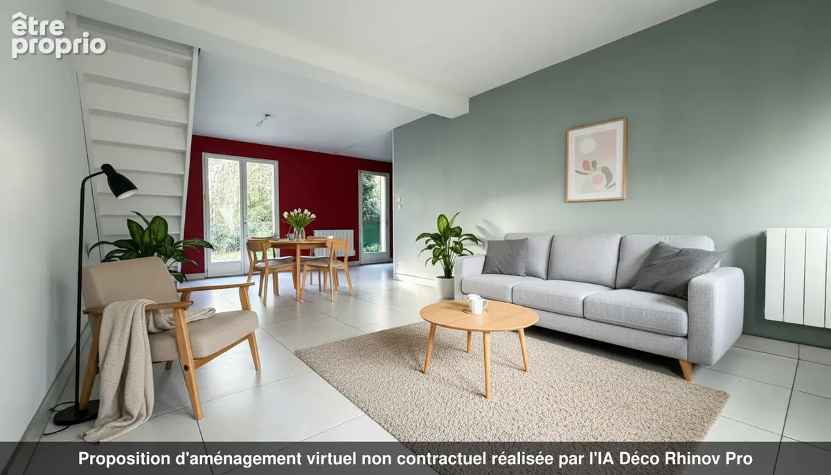 Maison en impasse avec jardin, garage et 3 chambres - Quartier Croissant - photo 4