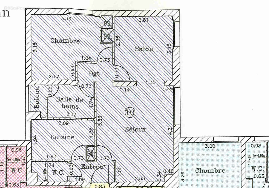 Appartement à CHATEAUDUN