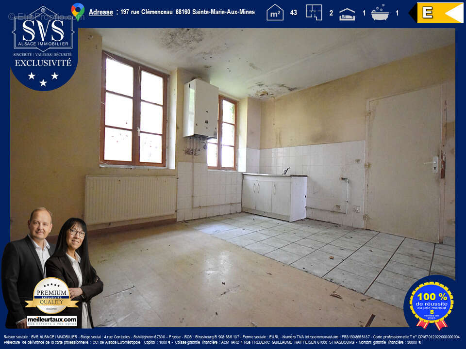 Appartement à SAINTE-MARIE-AUX-MINES