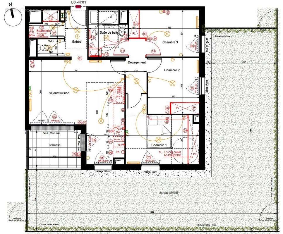 Appartement à LES CLAYES-SOUS-BOIS