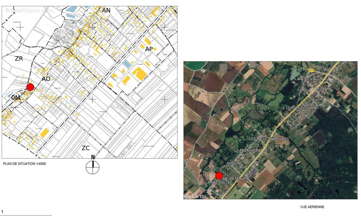 Terrain à LAILLY-EN-VAL