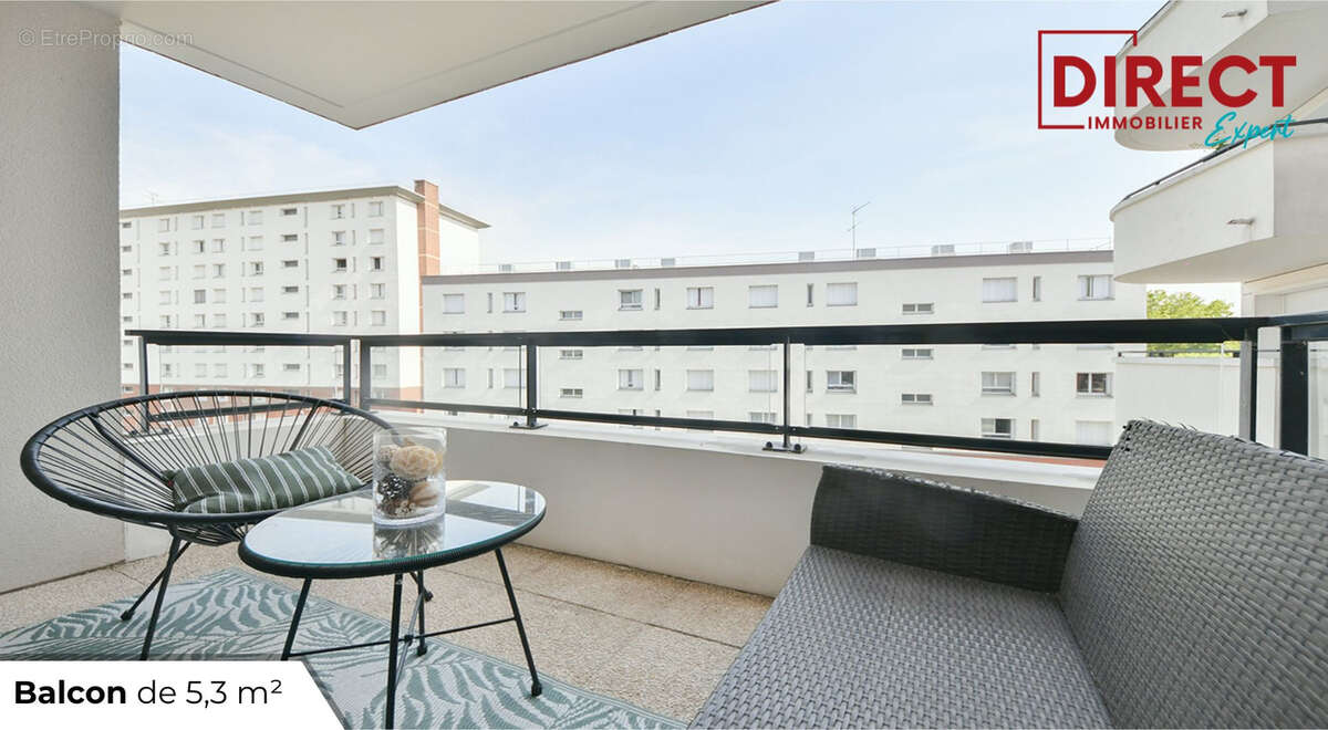 Coup de coeur : app 3p + balcon + parking - photo 2