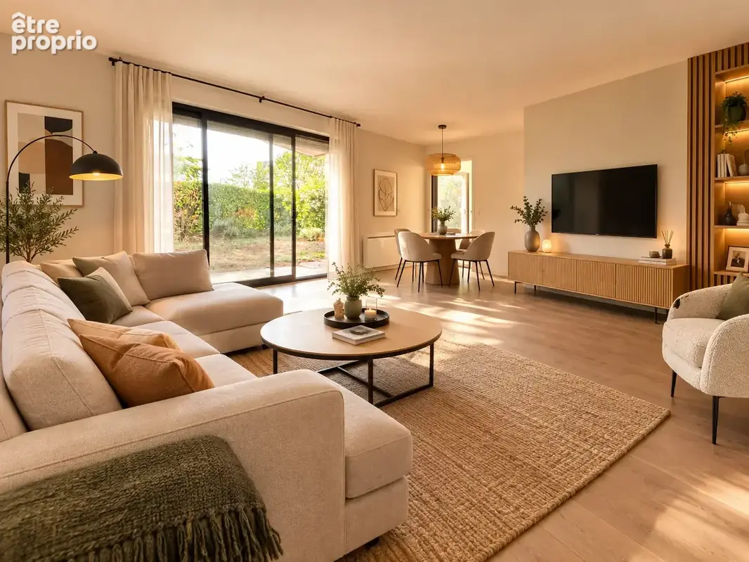 Appartement T5 avec jardin privatif, box et parking - photo 3