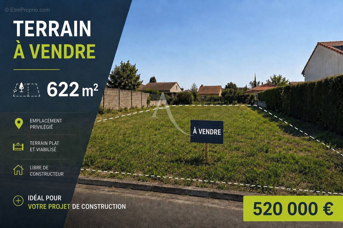 Photo Terrain à Noisy-Le-Grand au prix de 520 000€