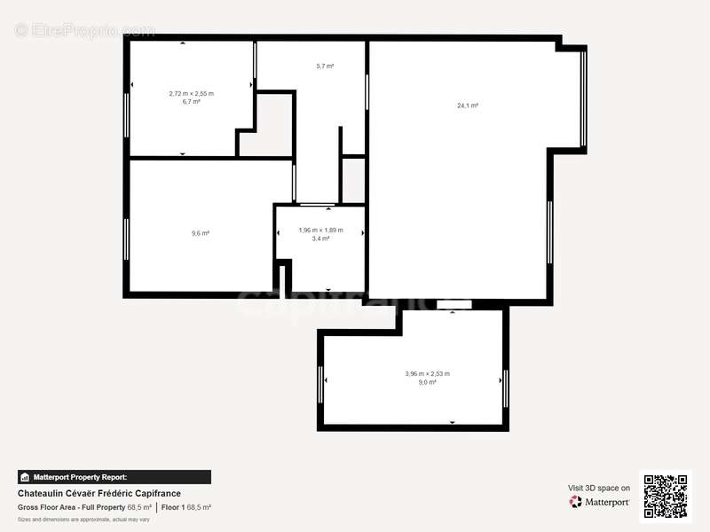 Appartement à CHATEAULIN
