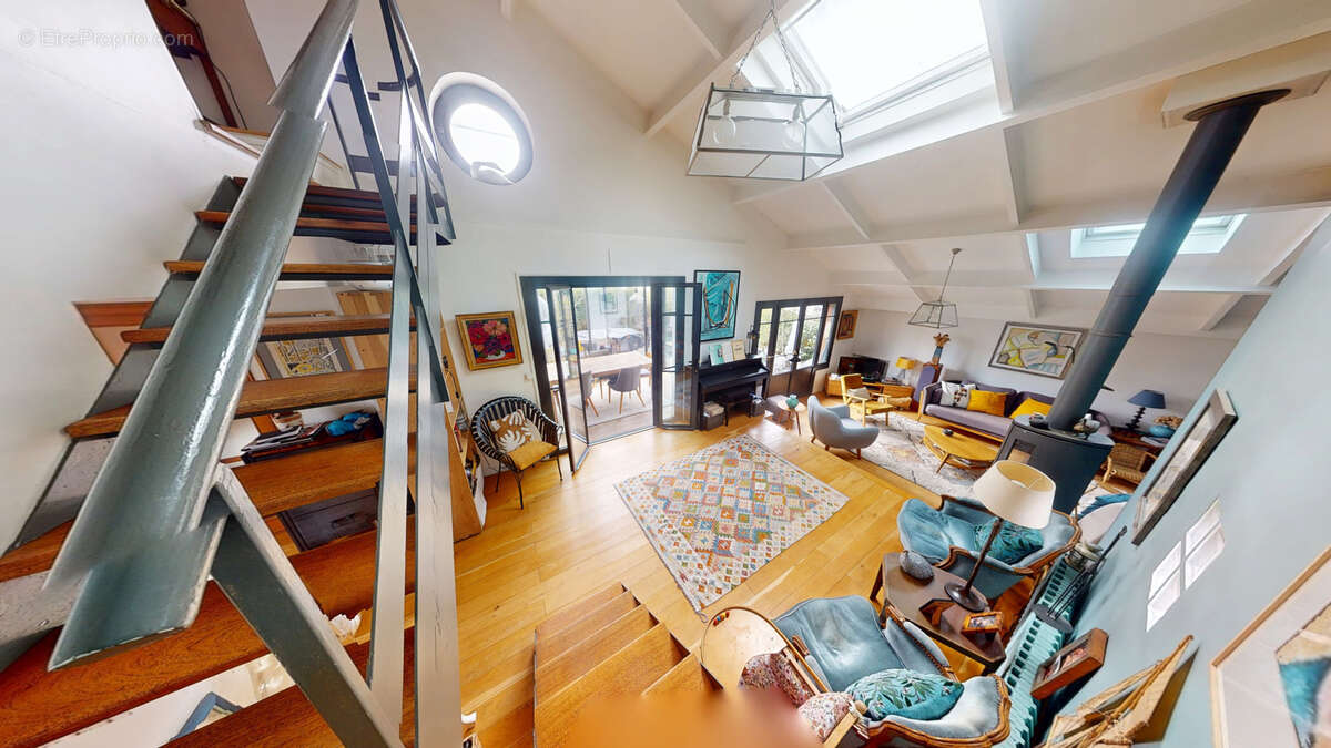 HOUILLES   Quartier très recherché   Maison contemporaine esprit loft   145 m2   12 min RER - photo 2