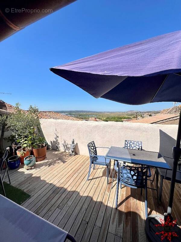 COUP DE COEUR - Maison de Village rénovée avec Vue Exceptionnelle sur l'étang de Vendres - photo 8