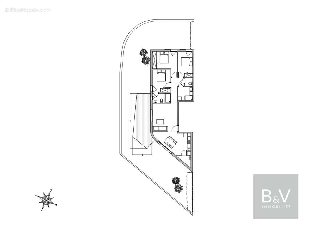 Appartement d’exception 4 pièces avec jardin privatif - photo 6