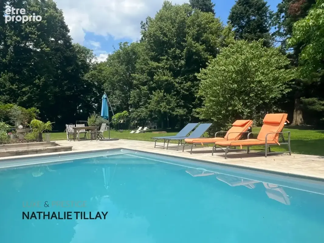 Saint-Jean-le-Blanc, proche Orleans, à vendre, maison de Maitre du XIXème de 423 m² habitables, avec piscine, parc arboré de 4 6 - photo 3