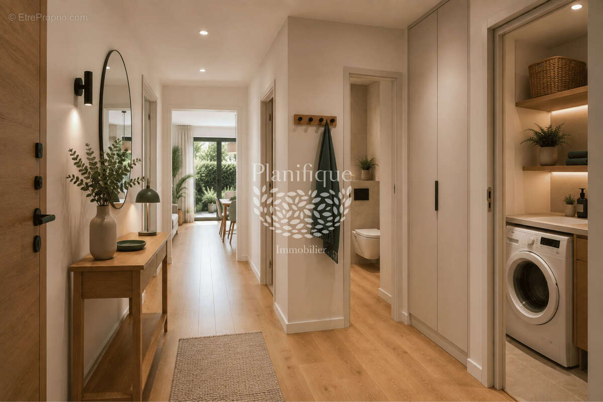 Appartement T4 avec jardin et terrasses au rez-de-chaussée à Ornex - photo 10