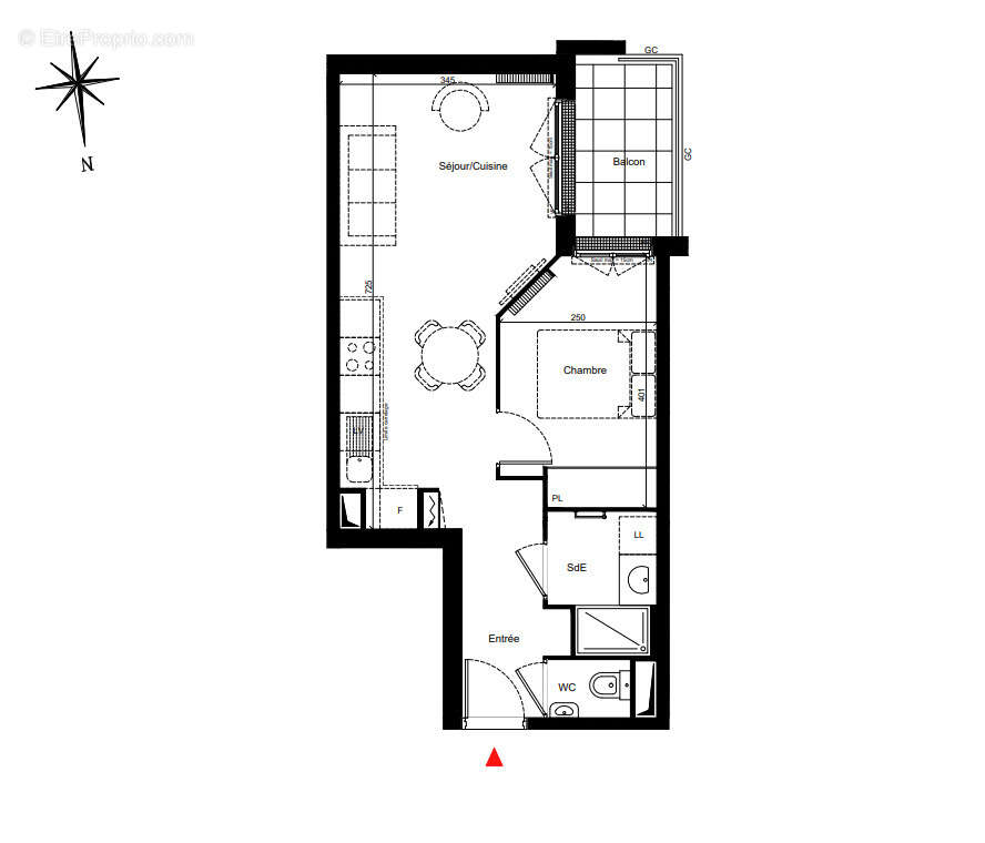 Appartement 2p - le plessis-robinson - photo 2