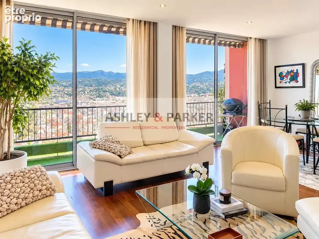 Nice mont boron – 2 pièces 53 m² – vue panoramique mer – terrasse – parking – cave - photo 2