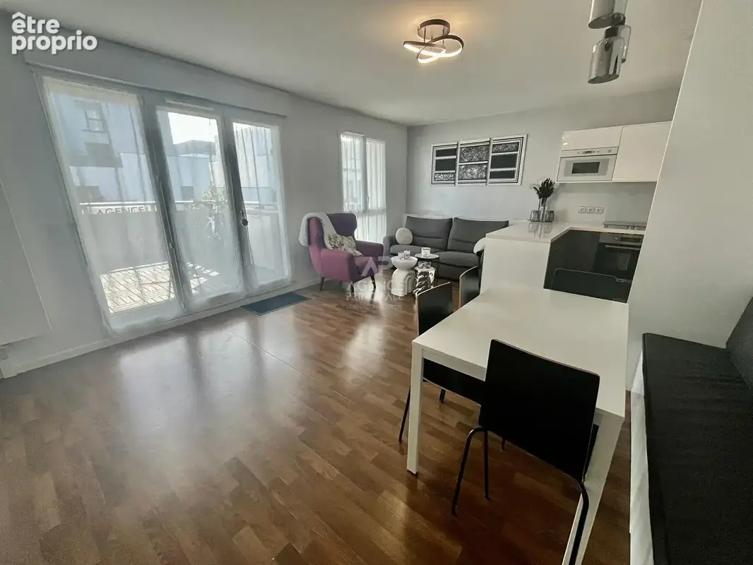 Appartement Cergy 3 pièce(s) 61.65 m2 - photo 2