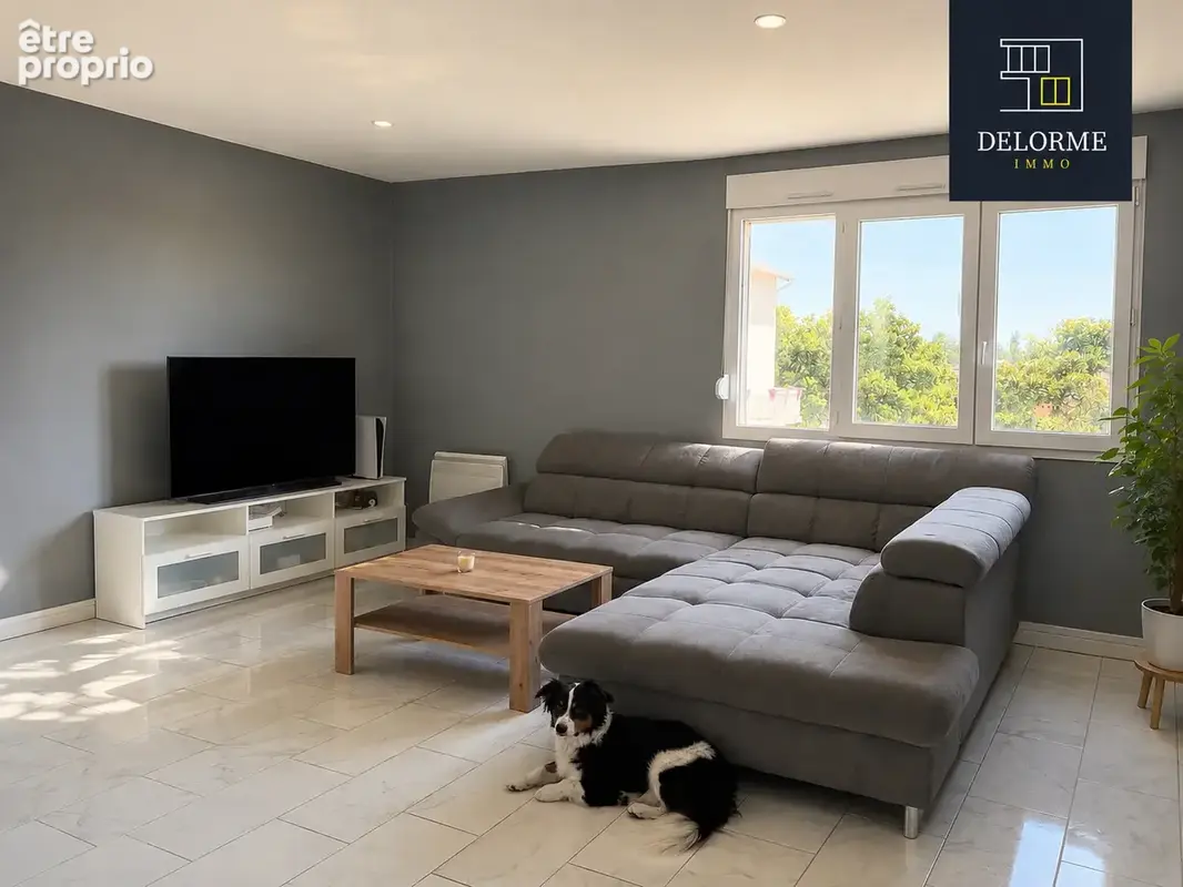 Appartement T3 de 83 m2 avec balcon à Saint-Genis-Laval - photo 2