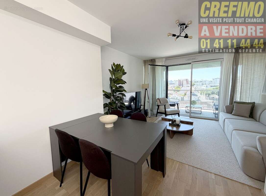 Appartement + Terrasse + parking à vendre à Asnières - Agence immobilière CREFIMO - photo 4