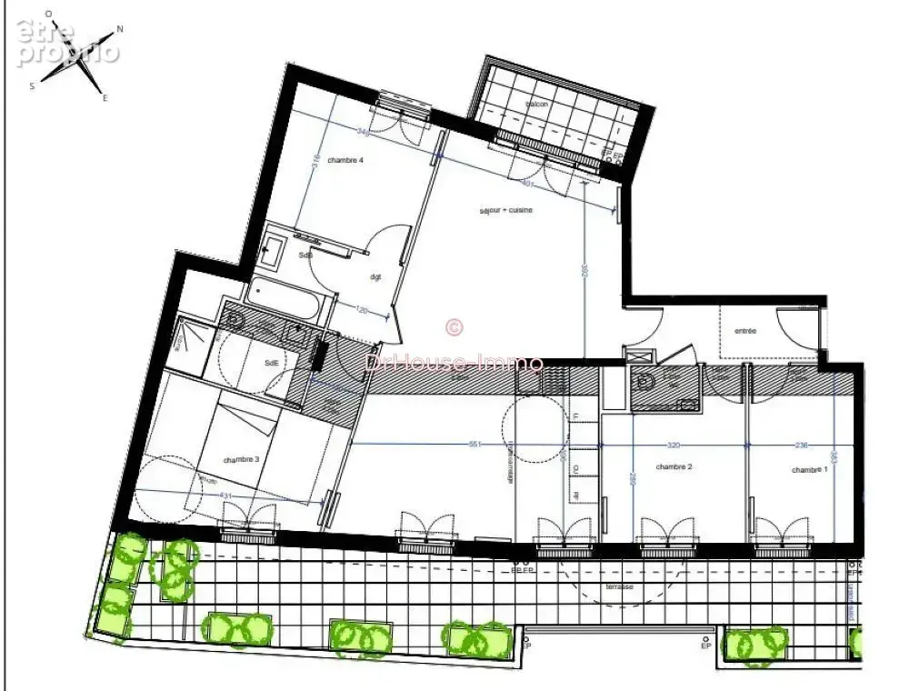 Appartement 106 m² à Asnieres-Sur-Seine  - photo 12