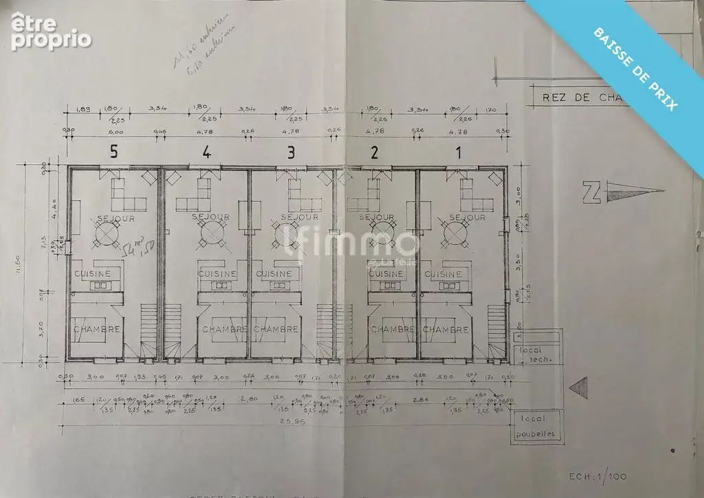 Ensemble immobilier de 5 appt. T4 - photo 17