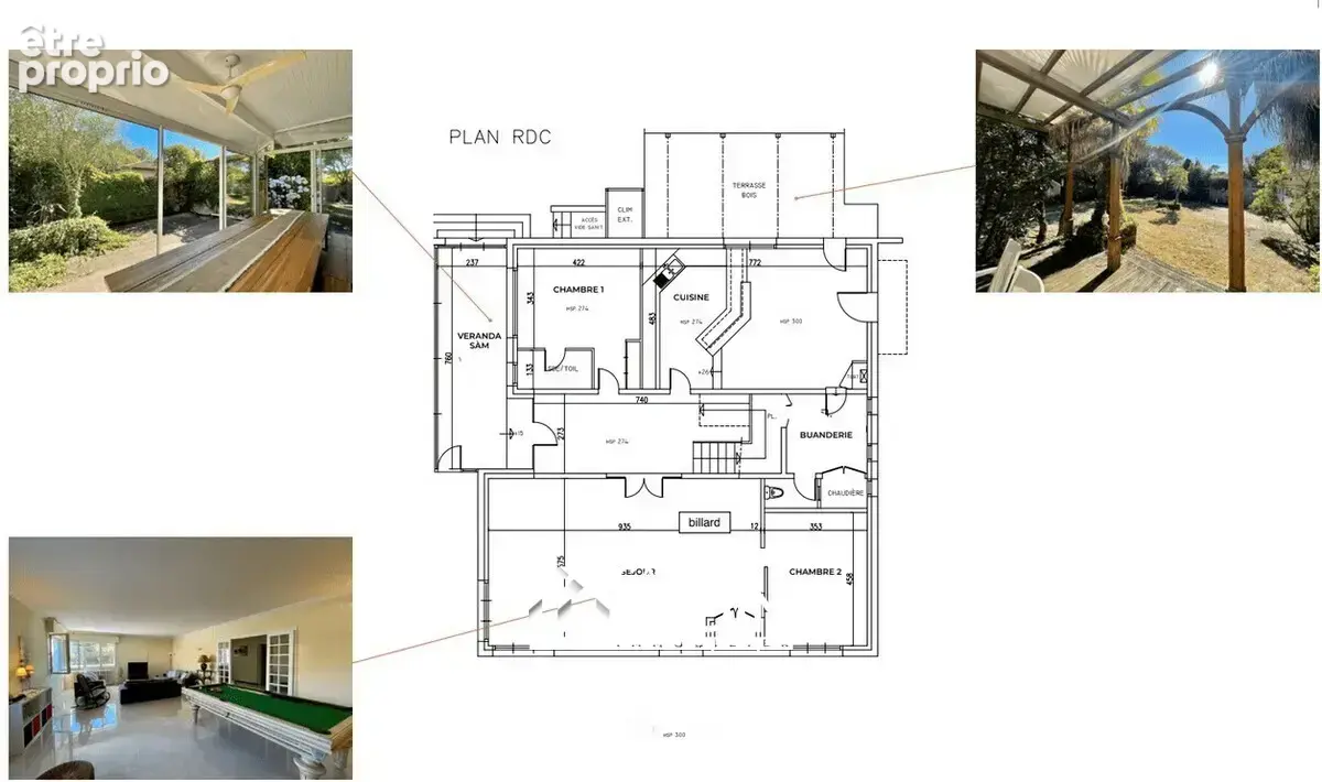 Maison 10 pièces 330 m² à vendre à Ares (33740) - photo 2