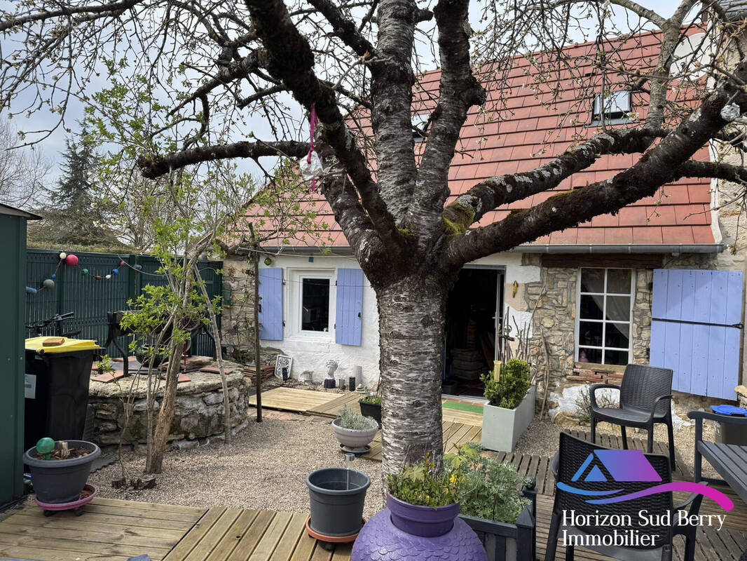 Façade avant - Maison à BEDDES