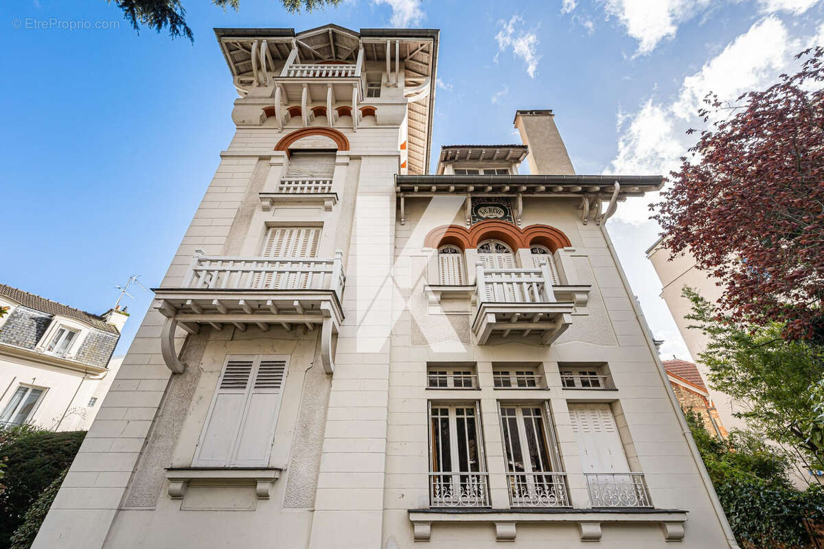 Façade coté  - Maison à ENGHIEN-LES-BAINS