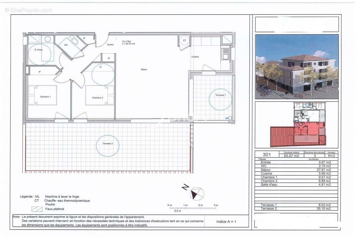 Appartement à DRAGUIGNAN