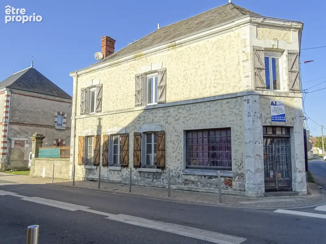 En vente à Châtres-Sur-Cher (41) : maison de caractère 10 pièces à rénover - photo 4