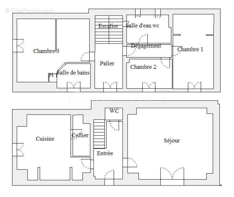 Maison à VILLEVIEILLE