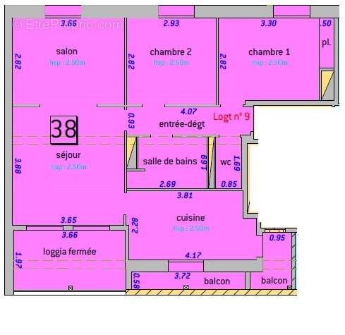 Appartement à CHANTILLY