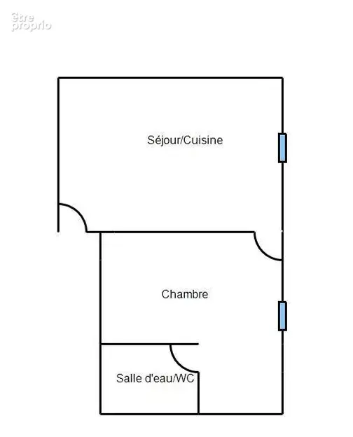 A vendre  4 appartements de type t2 fougeres - photo 9