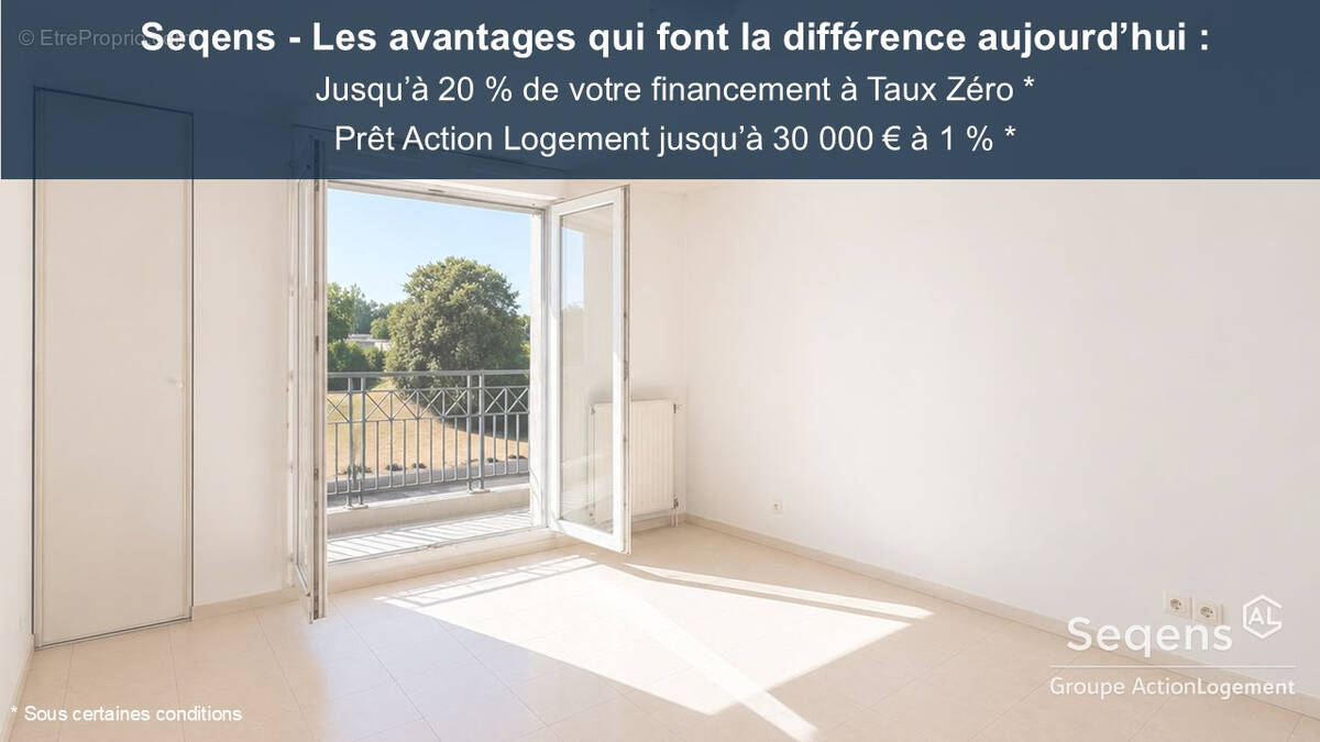 Appartement Villepinte 2 pièce(s) 44.10 m2 - photo 1