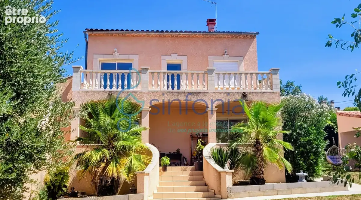 St-christol les ales : villa 203 m2   6 chambres + piscine - photo 2