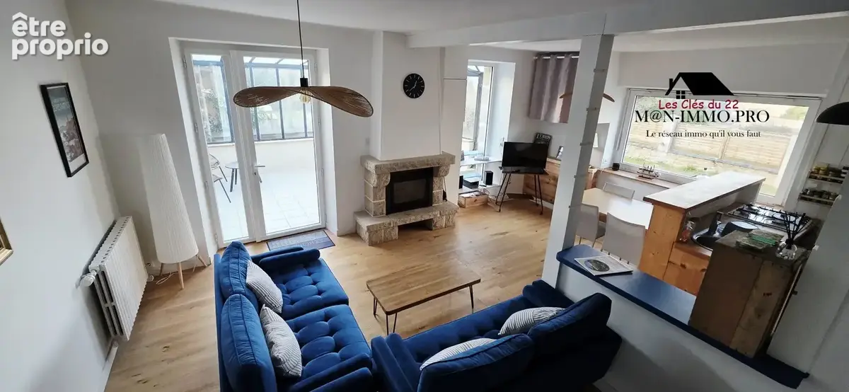 Maison 5 pièces 115 m² à vendre à Tredrez-Locquemeau (22300) - photo 1