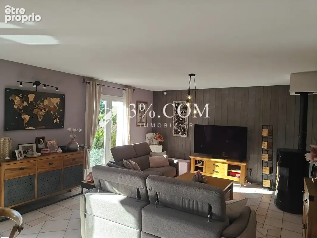 Bayon maison plain pied de 2002 5 chambres sous sol jardin - photo 2