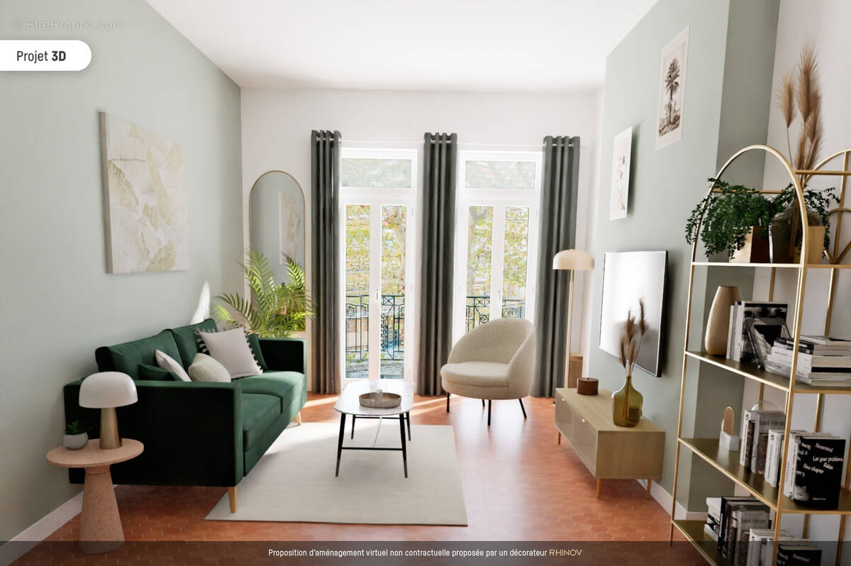 Appartement à MARSEILLE-3E