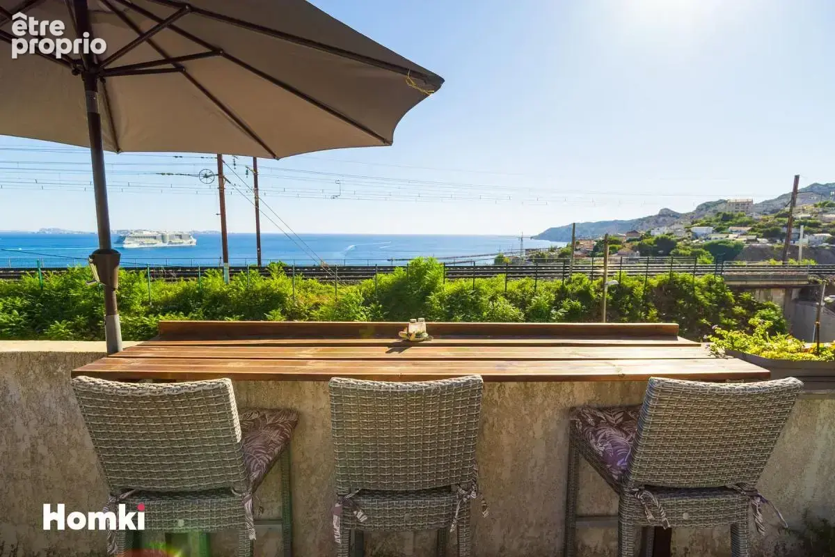 Maison T3 de 92m2  vue mer - L'Estaque 13016 - photo 14