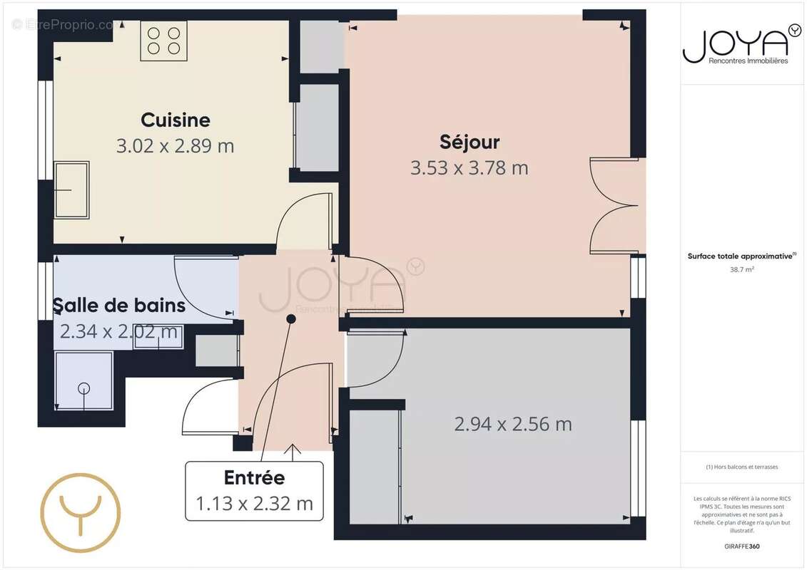 Appartement à LA CHAPELLE-SAINT-LUC